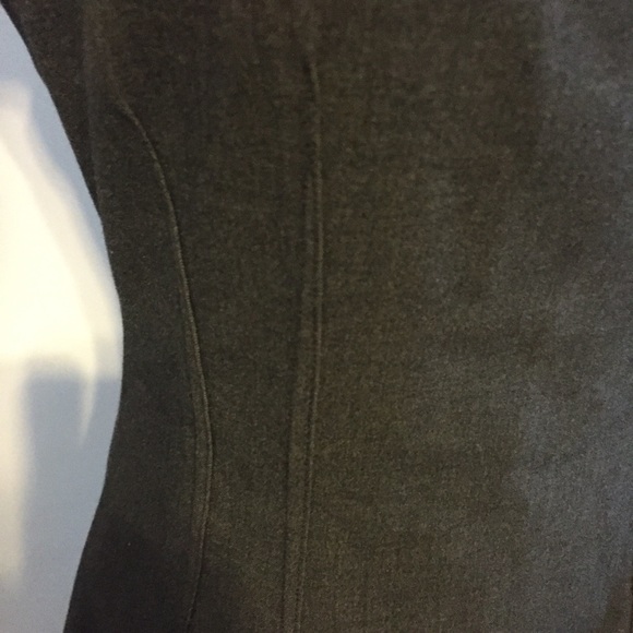 EUC Tahari Dark Gray Work Cocktail Dress - Picture 4 of 6